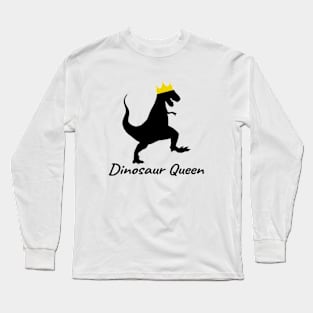 Dinosaur Queen Long Sleeve T-Shirt